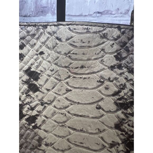 Coach Minetta Python Satchel with Crossbody Strap - Picture 10 of 15